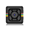 SQ11 MINI DV HD 480P 6 Cámara de grabadores deportivos LED con soporte, detección de monitor de soporte y visión nocturna IR y tarjeta TF (negro)