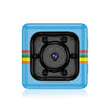 SQ11 MINI DV HD 480P 6 Cámara de grabadores deportivos LED con soporte, detección de monitor de soporte y visión nocturna IR y tarjeta TF (azul)