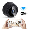 Cámara de acción IP WiFi A9 1080P Mini DV, compatible con detección de movimiento y visión nocturna por infrarrojos (negro)