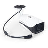 651eH2 / IP POE Zoom (Power Over Ethernet) 1080P H.265 HD Zoom óptico de 4 x y lente AF de 2,8-12 mm Cámara de vigilancia para interiores resistente a la intemperie IP66, compatible con visión nocturna por infrarrojos (blanco)