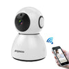 Cámara IP WiFi Anpwoo Snowman 1080P HD, compatible con detección de movimiento, visión nocturna por infrarrojos y tarjeta TF (máximo 64 GB) (blanco)