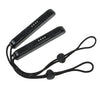 1 par de accesorios de juegos de cordón de cuerda de muñeca para Nintendo Switch Joy-Con (negro)