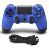 Controlador de juegos con cable para Sony PS4 (azul)