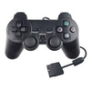 Mango de control de juego con cable Joypad de doble vibración para PS2