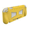 Resistencia a la caída de la cubierta protectora suave de TPU para el interruptor Lite de Nintendo (Amarillo)