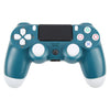Mando inalámbrico con botón de copo de nieve y Bluetooth para Sony PS4 (verde)