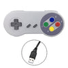 Interfaz USB Controlador de mango de juego con cable de computadora de color mixto