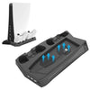 Soporte de carga vertical KJH P5-010 con ventilador de refrigeración para PS5 De / UHD