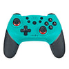 Controlador de juego Bluetooth Joypad Gamepad de 6 ejes para Switch Pro (verde)