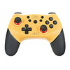 Controlador de juego Bluetooth Joypad Gamepad de 6 ejes para Switch Pro (amarillo)