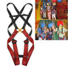 XINDA XDA9516 Escalada en roca para exteriores Poliéster Alambre de alta resistencia Cinturón de seguridad para todo el cuerpo cuesta abajo ajustable Tamaño para niños: L