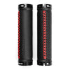 PROMEND GR-501 1 par de cuero de microfibra de cuero de la montaña Cubierta de garras de bicicleta (rojo negro)