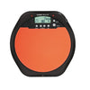 Metrónomo de ejercicio de tambor de entrenador de tablero de combate tonto electrónico DS100 (negro + naranja)