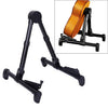 Soporte de instrumento musical para ukelele de violín de guitarra vertical plegable simple