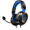 KOTION EACH G3100 Función de vibración Pro Gaming Headphone Games Auriculares con micrófono Stereo Bass LED Light para PC Gamer, Longitud del cable: Aproximadamente 2,4 m (azul + blanco)