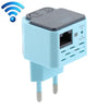 Amplificador de señal AP / repetidor de rango WiFi inalámbrico de 300 Mbps, enchufe de la UE