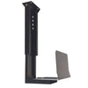 Soporte universal para PC, soporte para CPU, soporte para computadora central de computadora, ajustable, ajustable en altura, altura ajustable de 300 a 500 mm, ancho ajustable de 145 a 245 mm (negro)