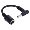 Cable adaptador de alimentación de interfaces macho doblado de 4,5 x 3,0 mm a 7,4 x 5,0 mm hembra para portátil, longitud: 10 cm