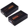 Extensor de audio y VGA 1920x1440 HD 100 m Cat5e / 6-568B Adaptador receptor de cable de red, enchufe AU