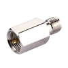 Adaptador de conector hembra FME macho a SMA (plateado)