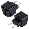 WD-9C Enchufe portátil de EE. UU. Reino Unido a adaptador de enchufe de la UE Convertidor de viaje de toma de corriente