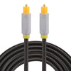Cable de audio óptico digital de 1.5m OD5.0mm Toslink macho a macho