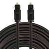 Cable de audio óptico digital EMK 15m OD4.0mm Toslink macho a macho
