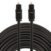 Cable de audio óptico digital EMK 20m OD4.0mm Toslink macho a macho