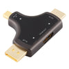 D62A DisplayPort + Mini DP + HDMI Macho a HDMI Hembra Adaptador 3 en 1