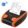 QS-5806 Impresora térmica portátil de recibos POS Bluetooth de 58 mm (naranja)