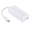 Convertidor de serie MagSafe de 65 W y 5 pines a USB-C / Tipo-C para MacBook (blanco)