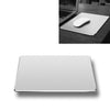 Alfombrilla de ratón de escritorio antideslizante de doble cara de aleación de aluminio, tamaño: Mini (plata)