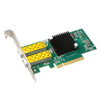 Adaptador de tarjeta LAN óptica de red Ethernet de 10 Gigabits PCI Express FCoE PCIe x8 con puerto SFP dual Intel 82599 XXA037