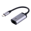 Tipo-C / USB-C Male a RJ45 Convertidor de adaptadores femeninos
