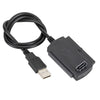 USB 2.0 a Cable adaptador de disco duro IDE / SATA, longitud del cable: 50 cm