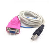 USB a RS232 Cable de computadora de puerto serie RS232, longitud del cable: 1,5 m
