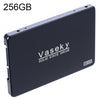 Vaseky V800 256GB 2.5 pulgadas SATA3 6GB / s Unidad de estado sólido ultradelgada de 7 mm Unidad de disco duro SSD para computadora de escritorio, portátil