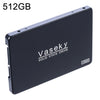 Vaseky V800 640GB 2.5 pulgadas SATA3 6GB / s Unidad de estado sólido ultradelgada de 7 mm Unidad de disco duro SSD para computadora de escritorio, portátil