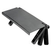 Televisión Computadora Monitor Estante Conjunto de control remoto Set-Top Box Soporte de almacenamiento (Negro)