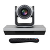 YANS YS-H210U USB HD 1080P 10X Cámara de videoconferencia con lente zoom con control remoto, enchufe de EE. UU. (Gris)