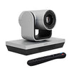 YANS YS-H23U USB HD 1080P Cámara de videoconferencia gran angular con zoom 3X con control remoto, enchufe de EE. UU. (Gris)