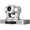 YANS YS-H820DSY 1080P HD 20X Cámara de videoconferencia con lente zoom con control remoto, enchufe de EE. UU. (Plata)