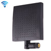 12dBi SMA Macho Conector 2.4GHz Panel Antena WiFi (Negro)