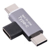 USB-C / TYPE-C hembra a USB-C / Type-C Male + USB-C / TYP-C Macho convertidor