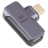 Adaptador de 40GBPS USB-C / Type-C Male a Female Elbow
