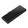 Adaptador HUB Rocketek SH867 USB 3.0 x 3 + Tipo-C x 2