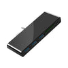 Adaptador Rocketek SGO771 Tipo-C a USB2.0 / 3.5mm AUX / SD / TF HUB para Surface Pro GO