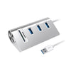Rocketek HC422 USB3.0 x 3 + Lector de tarjetas SD / TF Adaptador HUB
