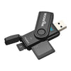 Lector de tarjetas SD / TF multifunción Rocketek CR5 USB3.0