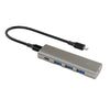 Rocketek HC466 USB3.2 Gen2 Tipo-C Adaptador HUB 4 en 1